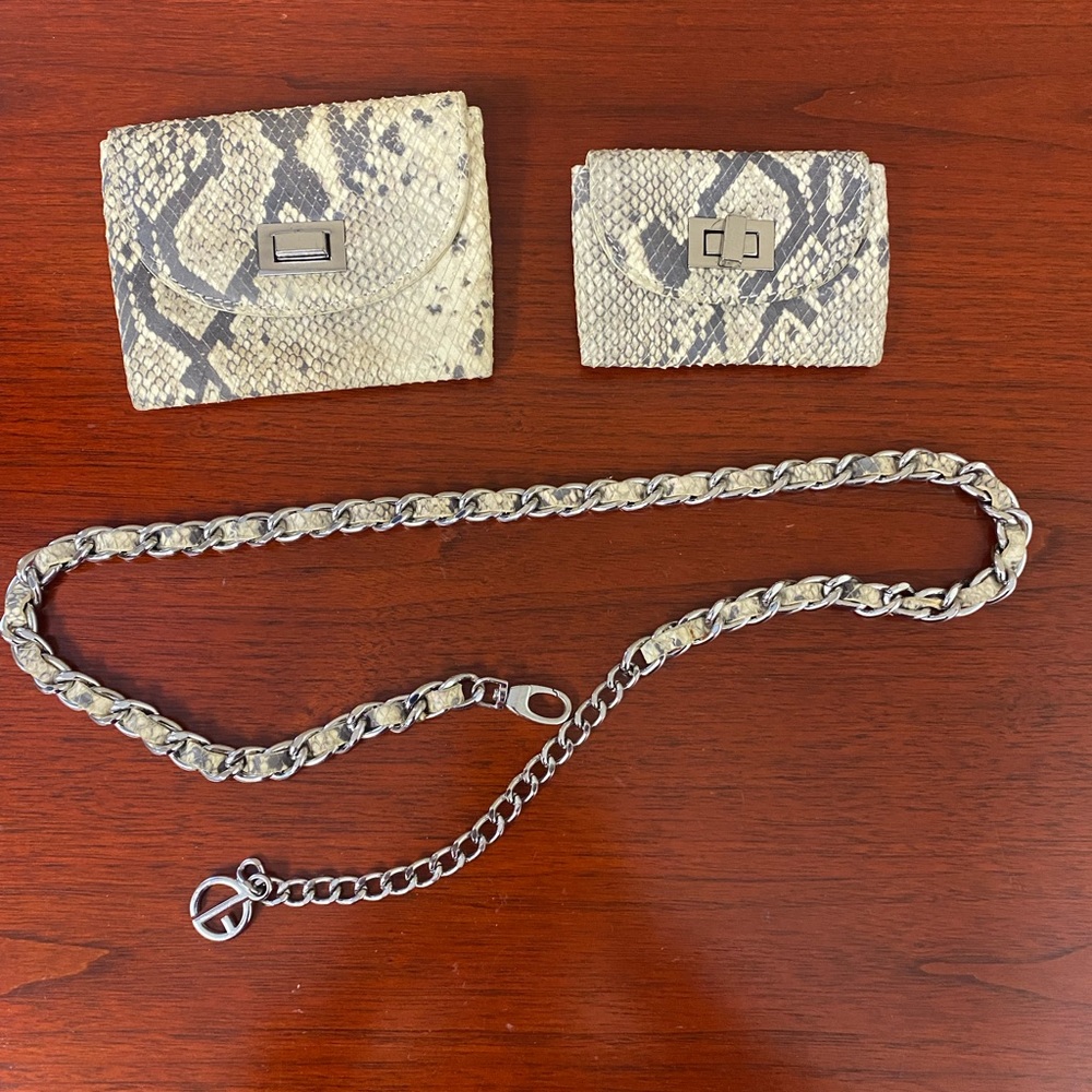 Erin Dana Python Belt Bag - image 5